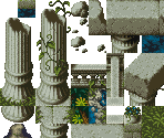 Sanctuary of Mana Tilesets - Trials of Mana (JPN)
