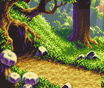Woods of Wandara Tileset - Trials of Mana (JPN)