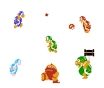 Hammer Bros. Family (SMB1 NES-Style) - Mario Customs