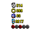 Sonic Lost World HUD (Genesis-Style) - Sonic the Hedgehog Customs