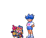 Cutscene and Credits Sprites - Magical Taruruuto-Kun (JPN)