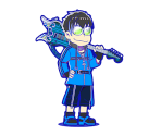 Karamatsu (Band: Akatsuka Rocket) - Osomatsu-san Hesokuri Wars: Battle of the NEETs