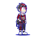Osomatsu (Band: Casual) - Osomatsu-san Hesokuri Wars: Battle of the NEETs
