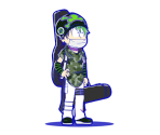 Choromatsu (Band: Casual) - Osomatsu-san Hesokuri Wars: Battle of the NEETs