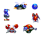 Badniks (Sonic 1, Sonic 3-Style) - Sonic the Hedgehog Customs