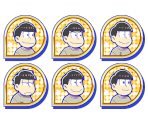 Set Icons (Housework: with GREEN) - Osomatsu-san Hesokuri Wars: Battle of the NEETs
