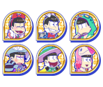 Set Icons (Osomatsu in Neet Land) - Osomatsu-san Hesokuri Wars: Battle of the NEETs