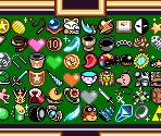 The Great Cave Offensive Treasures - Kirby Super Star / Kirby's Fun Pak