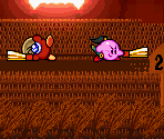 Samurai Kirby Foreground Grass (JPN) - Kirby Super Star / Kirby's Fun Pak