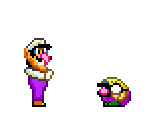 Waluigi (Super Mario World-Style) - Mario Customs