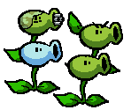 Pea Plants (PvZ1 Prototype-Style) - Plants VS. Zombies Customs