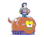 Choromatsu (Prince: Dog Matsu) - Osomatsu-san Hesokuri Wars: Battle of the NEETs
