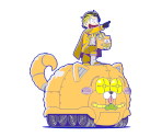 Jyushimatsu (Prince: Dog Matsu) - Osomatsu-san Hesokuri Wars: Battle of the NEETs