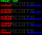 Credits - Marble Madness (Game Boy Color)