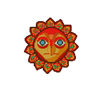 Angry Sun (Modern, Paper Mario N64-Style) - Mario Customs