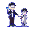 Choromatsu (Phantom Thief: with Totoko) - Osomatsu-san Hesokuri Wars: Battle of the NEETs