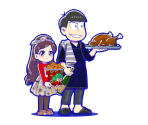 Karamatsu (Phantom Thief: with Totoko 2) - Osomatsu-san Hesokuri Wars: Battle of the NEETs