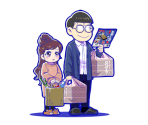 Choromatsu (Phantom Thief: with Totoko 2) - Osomatsu-san Hesokuri Wars: Battle of the NEETs