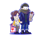 Jyushimatsu (Phantom Thief: with Totoko 2) - Osomatsu-san Hesokuri Wars: Battle of the NEETs