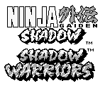 Tecmo Logo & Title Screen Elements - Ninja Gaiden Shadow / Shadow Warriors