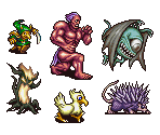 Enemies & Summons - Final Fantasy IV