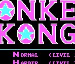 Title Screen - Donkey Kong