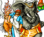Enemies and Bosses - Madou Monogatari 3