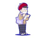 Ichimatsu (Work 2) - Osomatsu-san Hesokuri Wars: Battle of the NEETs