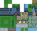 Crescent Lake (Exterior) - Final Fantasy (Pixel Remaster)