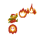 Fire Snake & Podoboo (SMB1-Style) - Mario Customs