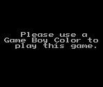 Game Boy Error Message - Lilo & Stitch: Space Baby/The Firmament Baby (Bootleg)