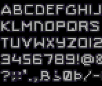 Fonts - Alien Resurrection