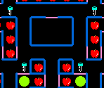 Mazes (Arcade) - Super Pac-Man
