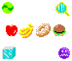 Foods - Super Pac-Man