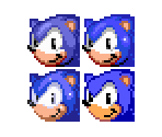 Sonic (Super Mario Bros. Crossover Icon-Style) - Sonic the Hedgehog Customs