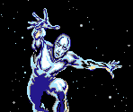 Title Screen - Silver Surfer (USA)
