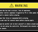 Warning Screens - Luigi's Mansion Arcade