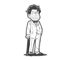 Osomatsu (Billionaire: Monochrome) - Osomatsu-san Hesokuri Wars: Battle of the NEETs