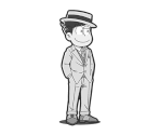 Jyushimatsu (Billionaire: Monochrome) - Osomatsu-san Hesokuri Wars: Battle of the NEETs