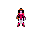 Samus (Suitless) - Metroid - Super Mario Bros. Crossover