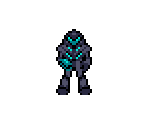 Dark Samus (8-bit) - Metroid Prime 3: Corruption - Super Mario Bros. Crossover