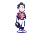 Osomatsu (Yakuza Wolf: Baseball) - Osomatsu-san Hesokuri Wars: Battle of the NEETs