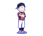 Choromatsu (Yakuza Wolf: Baseball) - Osomatsu-san Hesokuri Wars: Battle of the NEETs