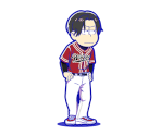 Ichimatsu (Yakuza Wolf: Baseball) - Osomatsu-san Hesokuri Wars: Battle of the NEETs