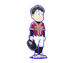 Jyushimatsu (Yakuza Wolf: Baseball) - Osomatsu-san Hesokuri Wars: Battle of the NEETs