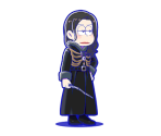 Ichimatsu (Witch Teacher) - Osomatsu-san Hesokuri Wars: Battle of the NEETs