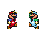 Mario & Luigi (SMB, SMAS-Style) - Mario Customs