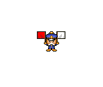 Flag Man - Bomberman Land