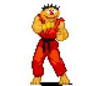 Ernie - Sesame Street Fighter