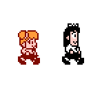 Popuko and Pipimi (Super Mario Bros. 2-Style) - Pop Team Epic Customs